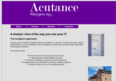 Click here to choose to access Acutance Housing Consulting
