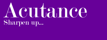 Acutance logo